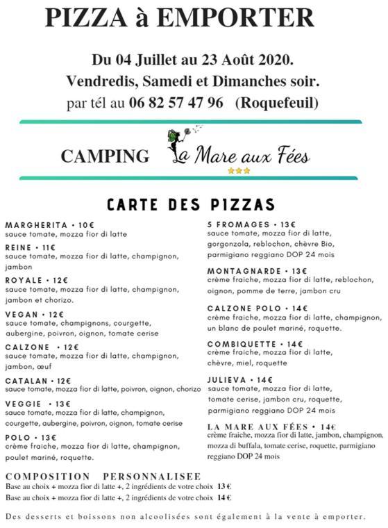 Camping La Mare Aux Fees Roquefeuil Exterior photo